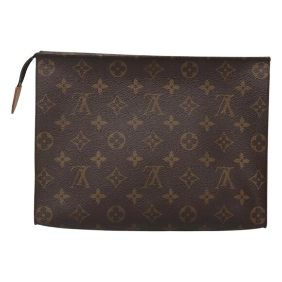 LOUIS VUITTON Monogram Poche Toilette 26 Pouch M47542 LV Auth 126858 - Picture 1 of 16